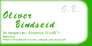 oliver bindseid business card